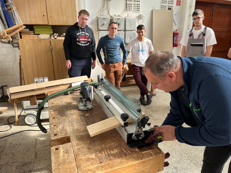 Festool faipari szakmai bemutató