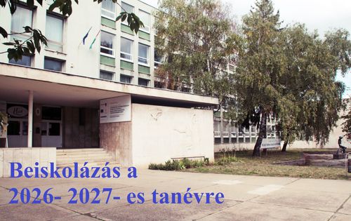 Beiskolázás a 2026- 2027- es tanévre