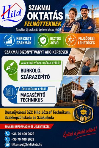🏗️ SZAKMAI OKTATÁS FELNŐTTEKNEK! 🎓