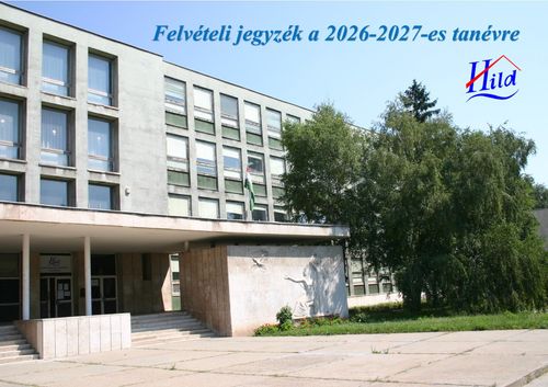 Felvételi jegyzék a 2026/2027- es tanévre